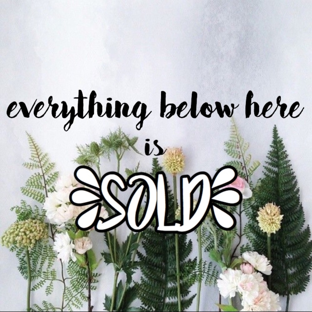 ✨ SOLD ✨